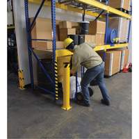 Borne, Acier, 42" h x 5-1/2" la, Jaune Toolneeds Inc.