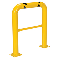 High Profile Machinery Guards, 3' W x 3.5' H, Yellow Toolneeds Inc.