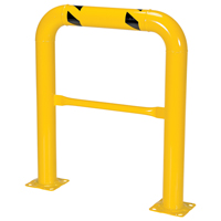 High Profile Machinery Guards, 3' W x 3.5' H, Yellow Toolneeds Inc.