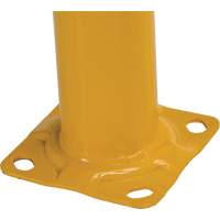 High Profile Machinery Guards, 4' W x 3.5' H, Yellow Toolneeds Inc.