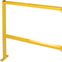 Perimeter Guards - Tubular Style, 46" W x 49-1/2" H, Yellow Toolneeds Inc.