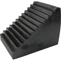 Wheel Chock, 9-1/2" x 6-1/2" x 7-1/2", Black Toolneeds Inc.