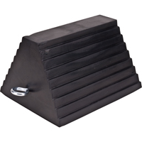 Wheel Chock, 9" x 8" x 6", Black Toolneeds Inc.