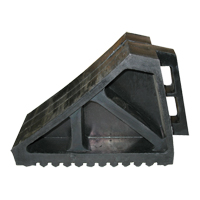 Wheel Chock, 10-5/8" x 7" x 4-1/2", Black Toolneeds Inc.