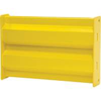 Barri&egrave;re de s&eacute;curit&eacute; de qualit&eacute; industrielle, Acier, 19" lo x 12" h, Jaune s&eacute;curit&eacute; OSHA Toolneeds Inc.