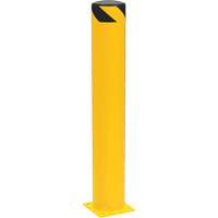 Safety Pipe Bollard, Steel, 42" H x 6-5/8" W, Yellow Toolneeds Inc.