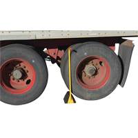 Ergo Handle Wheel Chock, 9-1/4" x 8" x 6", Black Toolneeds Inc.