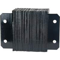Laminated Dock Bumpers, Horizontal, Rubber, 12" W x 6" D x 10" H Toolneeds Inc.