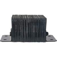 Laminated Dock Bumpers, Horizontal, Rubber, 12" W x 6" D x 10" H Toolneeds Inc.