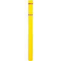 Polyethylene Bollard Cover, 4-1/2" Dia. x 64" L, Red/Yellow Toolneeds Inc.