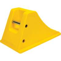 Wheel Chocks with Aluminum Tread, Polyurethane, Safety Yellow, 11-1/4" W x 21" D x 12-1/4" H Toolneeds Inc.