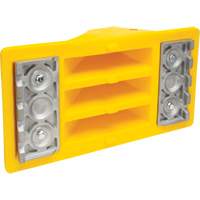 Wheel Chocks with Aluminum Tread, Polyurethane, Safety Yellow, 11-1/4" W x 21" D x 12-1/4" H Toolneeds Inc.