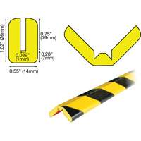 W Profile 5M Edge Protection Bumper Guard, 16.42' Long Toolneeds Inc.