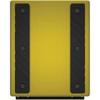 Checkers Safety Heavy-Duty Ultra Class Mining Wheel Chock, HDPE, Yellow, 14-1/2" W x 17-1/2" D x 16" H Toolneeds Inc.