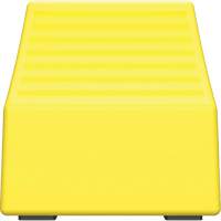 Checkers Safety Heavy-Duty Ultra Class Mining Wheel Chock without Bracket, HDPE, Yellow, 14-1/2" W x 17-1/2" D x 16" H Toolneeds Inc.