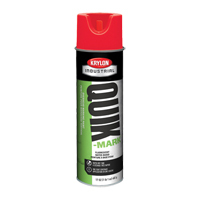 Peinture de marquage industrielle &agrave; base d'eau pour le travail en hauteur Quik-Mark, 17 oz, Canette a&eacute;rosol Toolneeds Inc.