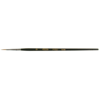 Artist Paint Brush, 1/16" Brush Width, Red Sable, Wood Handle Toolneeds Inc.