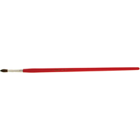 Round Marking Paint Brush, 7/32" Brush Width, Camel Hair, Wood Handle Toolneeds Inc.