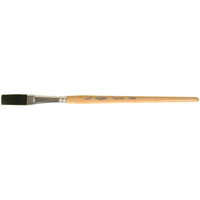 One Stroke Paint Brush, 1/2" Brush Width, Ox Hair, Wood Handle Toolneeds Inc.