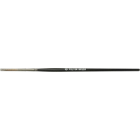 Pinceau plat pour artiste, Largeur de la brosse de 6 mm, Martre rouge, Manche &agrave; Bois Toolneeds Inc.