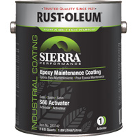 Sierra S60 Water-Based Epoxy Maintenance Coating Part 1 Activator, Gallon Toolneeds Inc.