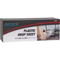Drop sheet, 400' L x 9' W, Plastic Toolneeds Inc.