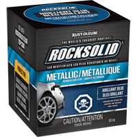 RockSolid&reg; Metallic Powder Additive, 60 mL, Bottle, Brilliant Blue Toolneeds Inc.