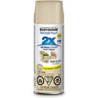 Peinture &agrave; pouvoir couvrant &eacute;lev&eacute; Painter's Touch, Blanc bisque d'ivoire, Semi-brillant, Canette a&eacute;rosol Toolneeds Inc.