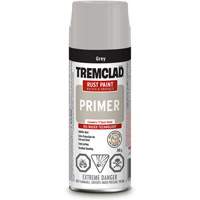 Tremclad&reg; Rust Primer Spray, Grey, Very Flat, Aerosol Can Toolneeds Inc.