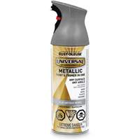 Universal&reg; Spray Paint, Antique Nickel Grey, Flat/Metallic, Aerosol Can Toolneeds Inc.