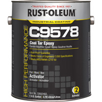Activateur pour rev&ecirc;tement &eacute;poxydique &agrave; base de goudron de houille et &agrave; haute teneur en solides du syst&egrave;me C9578, Gallon Toolneeds Inc.