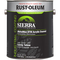 Sierra Performance MetalMax&reg; Plus DTM Acrylic Enamel, Gallon, Yellow Toolneeds Inc.