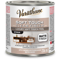 Varathane&reg; Diamond Wood Finish&reg; Coating, 236 ml, Clear, Matte Toolneeds Inc.