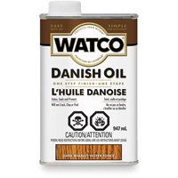 Huile danoise Watco, 947 ml, Noyer fonc&eacute;, Transparent Toolneeds Inc.