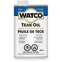 Huile de teck Watco, 946 ml, Transparent, Transparent Toolneeds Inc.