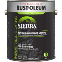 Sierra Performance S60 Maintenance Coating Base Component, 1 gal., Water-Based, Gloss, Red Toolneeds Inc.