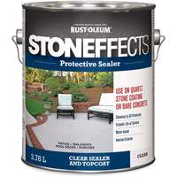 Stoneffects Protective Concrete Sealer, 3.78 L, Water-Based, Transparent, Clear Toolneeds Inc.