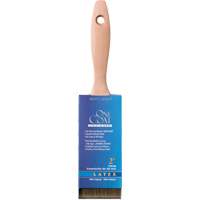 Pinceau pour murs et garnitures 100% One Coat, Polyester, Manche Bois, Largeur de 2" Toolneeds Inc.