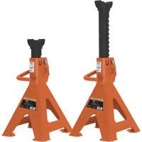 872B Jack Stands, Locking Handle/Ratchet, 12 Ton(s) Capacity, 19-1/4" - 28-1/3" H Toolneeds Inc.