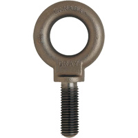 Eye Bolts, Uncoated Natural Finish, 2400lbs. (1.2 tons) Capacity Toolneeds Inc.