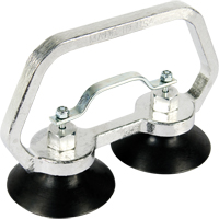 Appareils &agrave; ventouses - Ventouse double industrielle, 30 lb Capacit&eacute;, 3", Barre &agrave; tirer, 7" Longueur de la manche Toolneeds Inc.