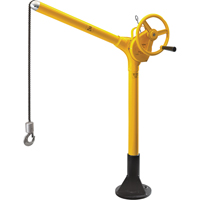 Hauts crochets &eacute;l&eacute;vateurs industriels avec base &agrave; ancrer, Capacit&eacute; 500 lb (0,25 tonne) Toolneeds Inc.