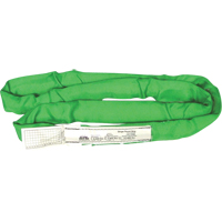Round Slings, Green, 2" W x 4' L, 6000 lbs. Vertical Load Toolneeds Inc.