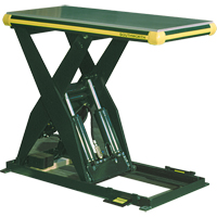 Hydraulic Backsaver Scissor Lift Table, Steel, 24" W x 48" L, 4000 lbs. Capacity Toolneeds Inc.