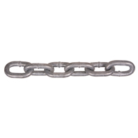 Hot-Dipped Galvanized Chains, Carbon Steel, 5/8" x 150' (45.7 m) L, Grade 30, 6900 lbs. (3.45 tons) Load Capacity Toolneeds Inc.