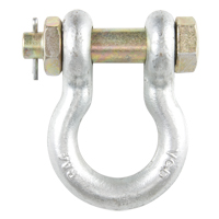 Bolt Type Anchor Shackle, 1/4", Bolt Type, Hot Dip Galvanized Toolneeds Inc.