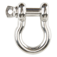 Screw Pin Anchor Shackle, 3/16", Screw Pin, Stainless Steel Toolneeds Inc.