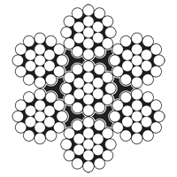 Wire Rope Cable, 100' (30.5 m) x 3/32", 1000 lbs. (0.5 tons), Galvanized Toolneeds Inc.