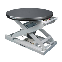 EZ Loader&reg; E Self-Levelling Pallet Positioner - Stainless Platform, 43" L x 43" W, 4000 lbs. Cap. Toolneeds Inc.