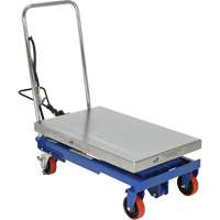 Pneumatic Hydraulic Scissor Lift Table, Steel, 32-1/2" L x 19-3/4" W, 1000 lbs. Cap. Toolneeds Inc.